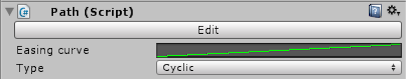 Cyclic path editor